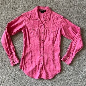 Ariat Women’s Small Button Down - Pink